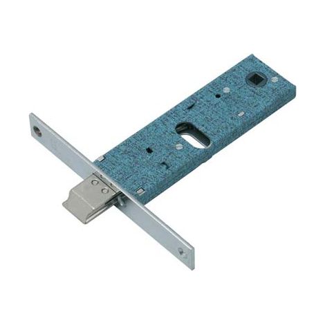SERRATURA METALLO INFILARE 890 OMEC B.Q NICH F.MM 16 F.OVALE M1+SCR H.MM 44 E.MM 80