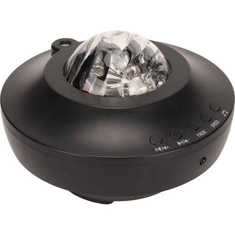 Projecteur d'étoiles 5 en 1 avec 8 sons naturels, minuterie, projecteur d'aurores boréales et veilleuse avec haut-parleur pour chambre à coucher. Fonction haute puissance. (1/4)