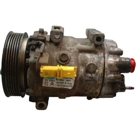 [PRODUIT D'OCCASION] Compresseur Air Conditionne FIAT Scudo II 2007- ♻️ Ref Oe. 9686061980 - Garantie à vie (1/4)