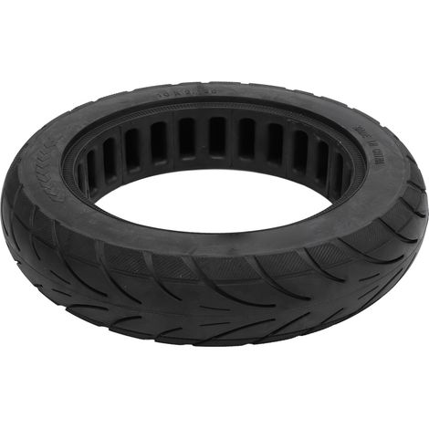 Pneu plein en caoutchouc 10x2,125 pour trottinette électrique - Pneu plein anti-éclatement et absorption des chocs - Non gonflable (1/5)