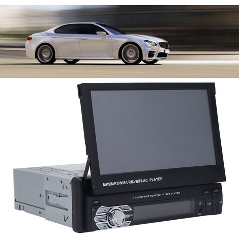 12V HD 7-Zoll faltbarer MP5-Player fürs Auto mit GPS, Bluetooth und Freisprechfunktion (Fernbedienung mit eingebautem Akku) (1/5)