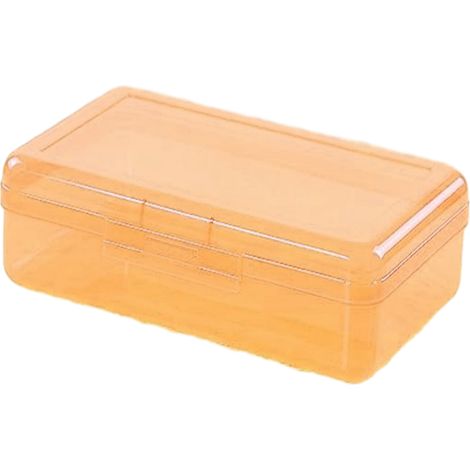 Boite De Rangement Pour Stylos - Boîte Plastique À Fermeture Rapide - Grande Capacité - Pour École Bureau Maison - 1 Pièce (1/5)