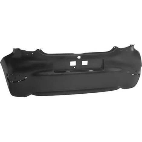 Pare-choc arrière noir à peindre Toyota Aygo 1 2005-2014
