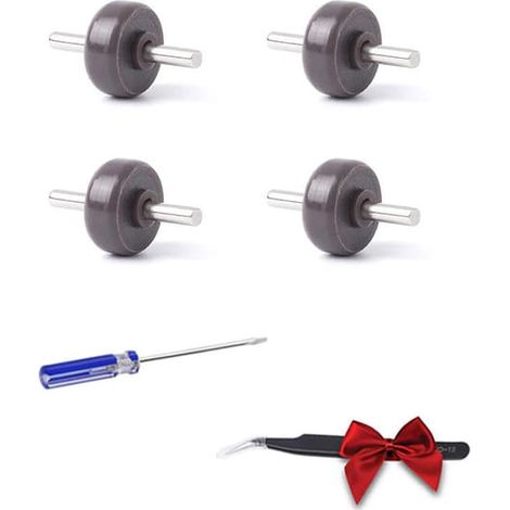 Accessoires pour aspirateur Dyson : Couvercle inférieur de rechange et roulette (lot de 2) (1/5)