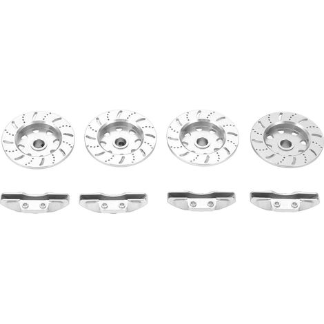 Disque de frein en alliage d'aluminium haute résistance pour voiture télécommandée 1/10 Axial RBX10Silver (1/5)