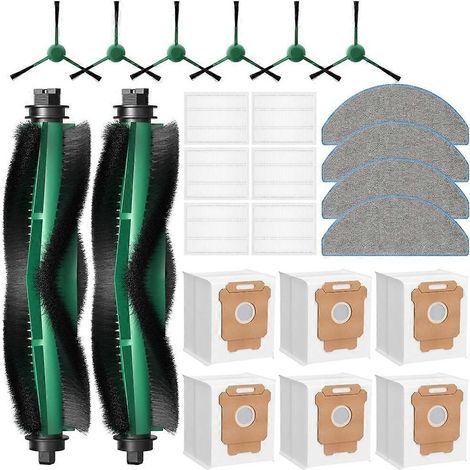2 Textilfilterbeutel, Schaumstofffilter für Flüssigkeiten und HEPA-Filter für Kärcher Staubsauger MV1, WD1, WD2 und WD3 (1/5)