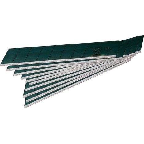 Lames segmentées KDS HB-10B EVO 25 mm (10 lames noires)