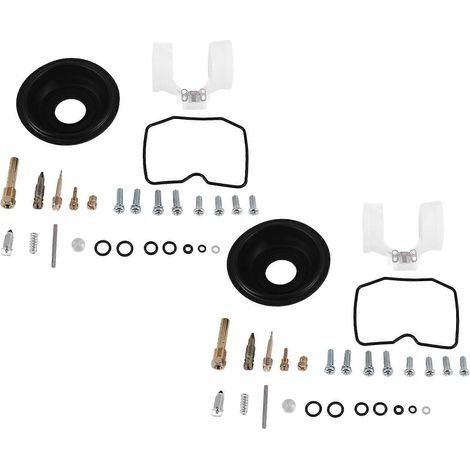 Kit de réparation de carburateur de moto, kit de joint de piston et de flotteur pour carburateur Kawasaki ER500 ER5 1998-2005 (1/5)