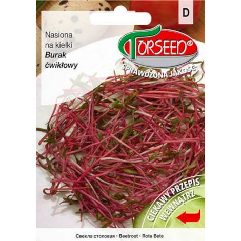 Remolacha roja, semillas germinadas 100g - Torseed