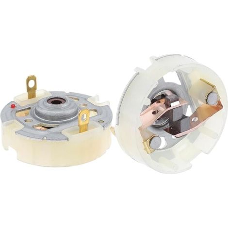 piezas de repuesto para portaescobillas de carbón de motor 550, cepillos de cobre compatibles con accesorios de motor 550/555/545 (1/4)