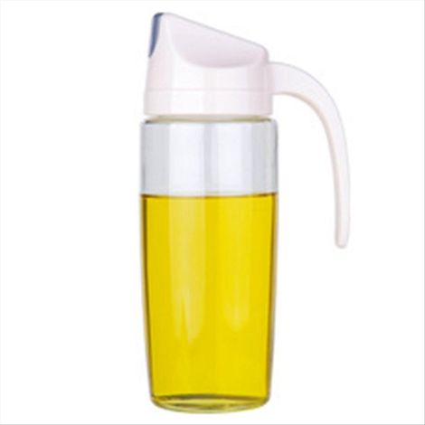 Olive huile distributeur auto flip salad dressing bouteille huile cruet verre leakproof bouteille dispensing cruets (1/5)