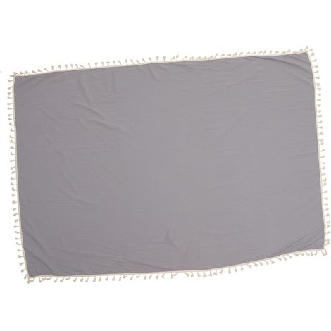 Nappe à franges, nappe décorative pour buffet, nappe noire, nappe pour soirée à thème (1/5)