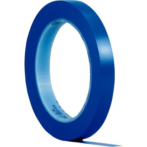 3M Nastro Adesivo in PVC 471 F, 12.7 mm X 33 m, 0.13 mm, Blu, 72 Pezzi (1/5)
