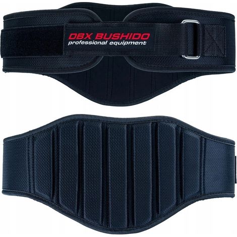 Ceinture de musculation DBX BUSHIDO L pour exercices, protection dorsale réglable