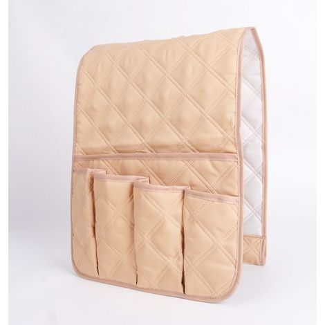 Organisateur d'accoudoir de canapé, poches de lit pour livres, magazines, iPad, etc. (1/5)