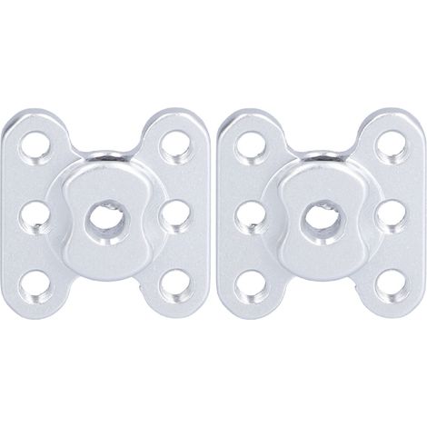 2 Pièces Accouplement à Bride Léger Équilibré, Facile à Installer pour Moteur Robot Intelligent, Guidage d'Arbre 3308-0016-0005 (1/5)