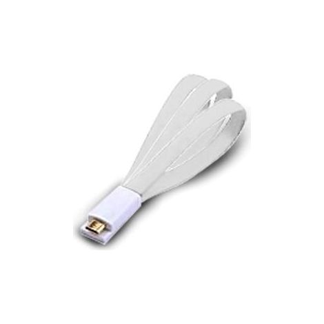 Atlantis Land 1.5m USB 2.0 A - Micro USB 2.0 B M/M cavo USB 1,5 m USB A Micro-USB B Bianco (1/2)