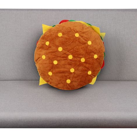 Simulations-Burger-Kissen, Sofa-Lendenkissen, superweiches Kinder- und Haushaltskissen (1/5)