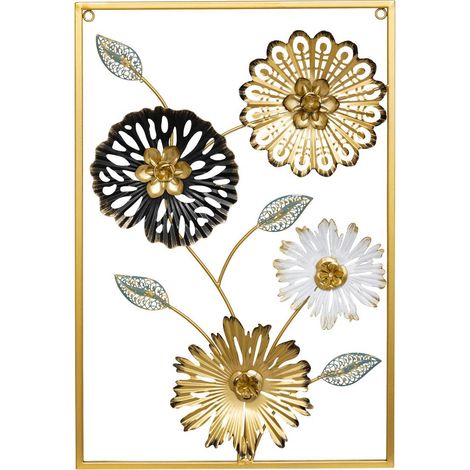Wanddeko Florine 40x60cm - Golden (1/4)