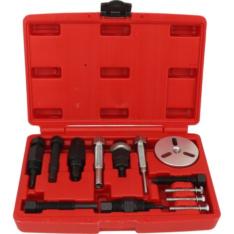 Ortviai Kit de démontage et montage d'embrayage de compresseur AC automobile – 13 pièces en acier au carbone, modèle VT01044 (1/5)