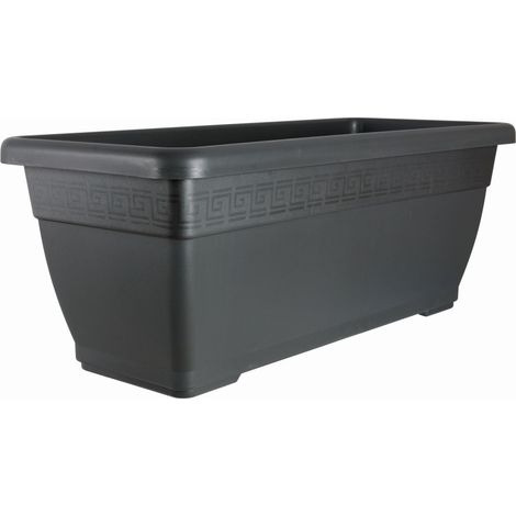 Pflanztrog Plato 100 cm anthrazit