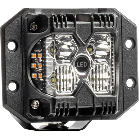 LED-Suchscheinwerfer-Arbeitsleuchte AWL66 60W 6500K 6000lm 12V 24V amio-04207 (1/5)