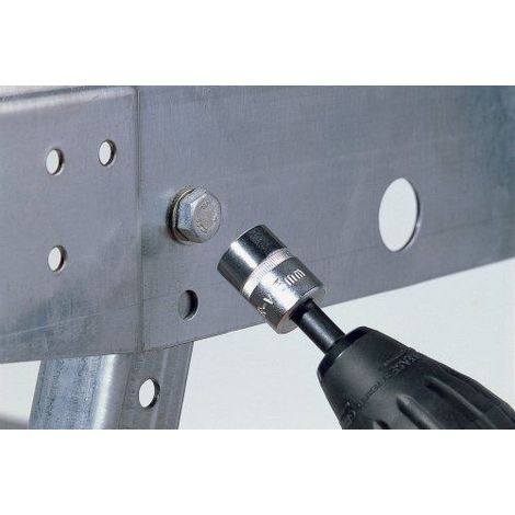 Jeu de douilles 6 pans extérieurs 5 pièces Wolfcraft 2413000 Propulseur: 1/4 (6.3 mm) 1 pc(s) (1/4)