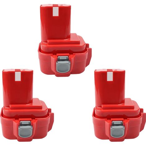 Batteria da 4000 mAh, compatibile con diversi modelli, confezione da 3 batterie da 4,0 Ah. (1/2)