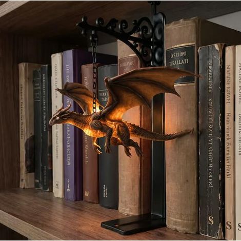 New hanging purple dragon book lamp acrylic pendant - C 23.525.55.5cm - C