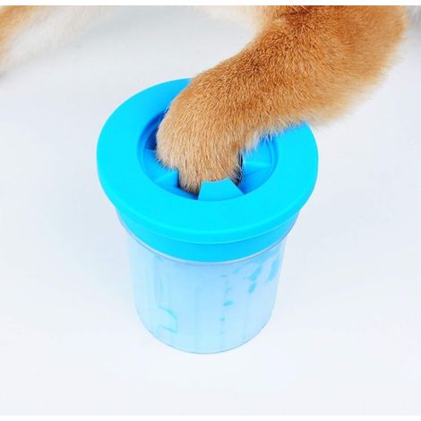 Nettoyeur De Patte De Chien, Patte De Chien Cleaner Avec Serviette De Nettoyage Pour Patte D'Animal Familier Pour Chiens Chats Massage Toilettage Sale Griffes De Chien (1/2)