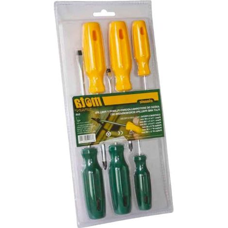 Set di cacciaviti MOTA - Flat e Phillips - 6 pezzi - 39150