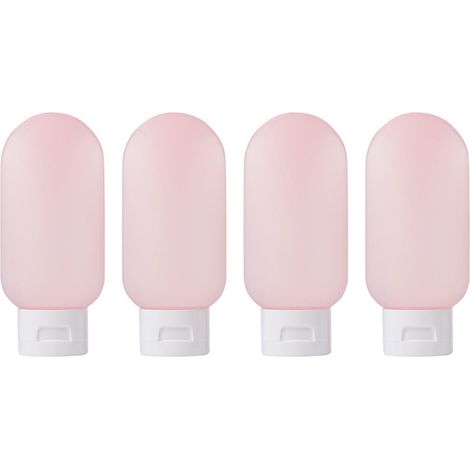 Bouteilles De Voyage - Étanches - Rechargeables - Pour Shampooing Et Produits Capillaires - 3 Pièces (1/5)