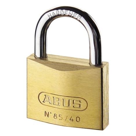 ABUS Mechanical 85/60mm Brass Padlock Carded ABU8560C