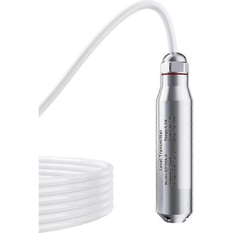 Transmetteur de capteur de niveau d'eau - Hydrostatique, portée 0-2 m, capteur de liquide 24 V CC, sortie 4-20 mA pour pompe (1/5)