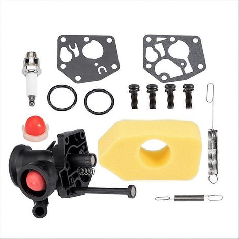 Rasenmähervergaser 499809 498809A kompatibel mit Stratton-Motor, Ersatzvergaser für Rasenmäher, Benzinmotorteil, passgenau für Rasenmäher, langlebige Qualität. (1/5)