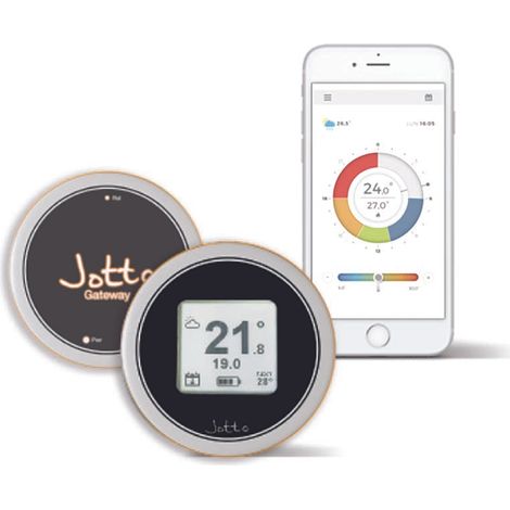 Jotto Starter Kit Weiß - OpenTherm Intelligenter Chronothermostat