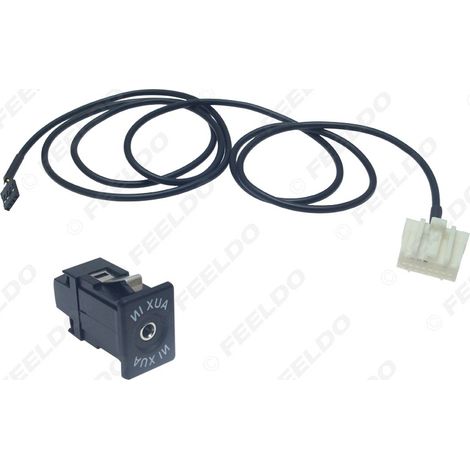 Compatible with audio cable connectors, switching cable harnesses and AUX interfaces of Mazda 6/2/3/RX8/MX-5/CX-7/CX-9. (1/5)