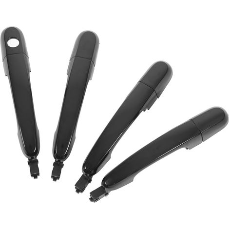 Manija de puerta exterior con tapa 826511F010 Reemplazo ABS negro para Kia Sportage 2005-2010 (1/5)