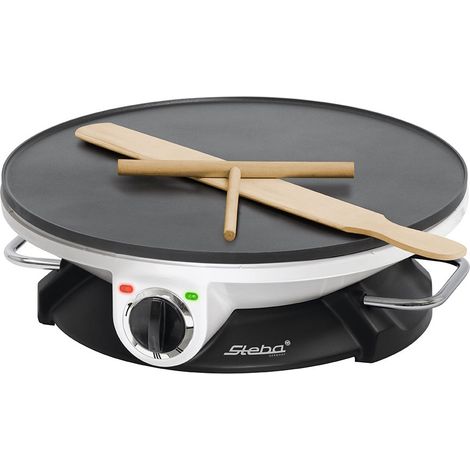 Steba 18-42-00 CR 32 Crepiera 1 Crepes 1200 W Piastra 32 cm Colore Nero (1/3)