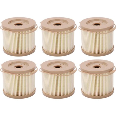 6 PCS Filtre de Carburant Séparateur D'Eau Kit de Filtre à Eau à Huile RACOR RACOR 2010PM-OR 500FG Kit de Protection des Moteurs Haute Performance (1/5)