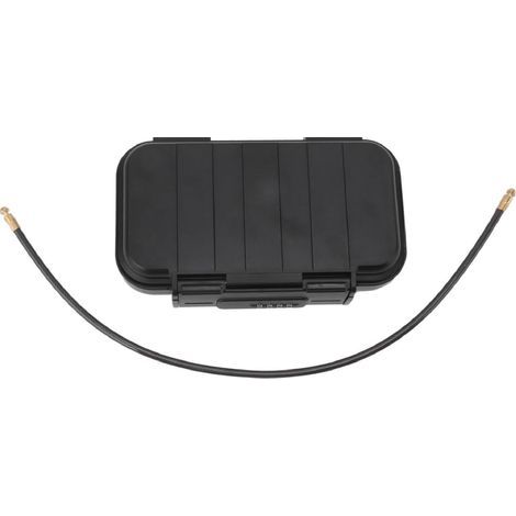 Caja de seguridad portátil con cerradura de combinación, hebilla de aleación de zinc reforzada, resistente al agua para uso en interiores. (1/5)