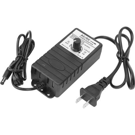 Adaptateur secteur réglable en tension DSS 100‑240V prise US pour stimulateur bioélectrique, accessoire instrument de beauté électrique. (1/5)