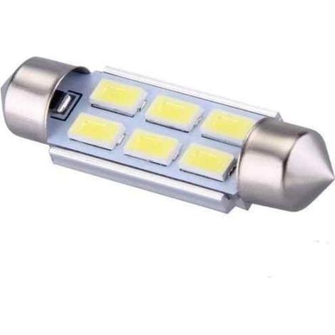 Ampoule navette 6 Leds C5W pour caravane et camping-car