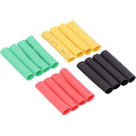 Kit de tubes isolants pour câbles électriques, 328 pièces, gaines thermorétractables (1/5)
