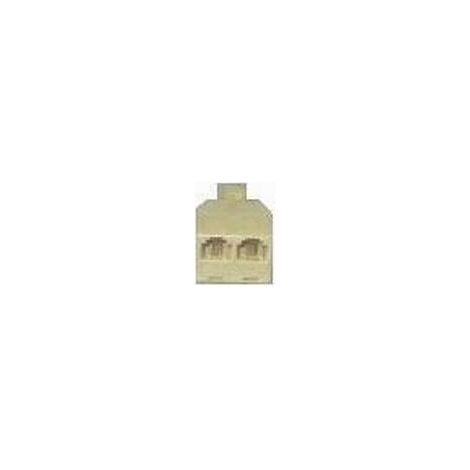 Multipresa plug RJ11 telefono 2 way