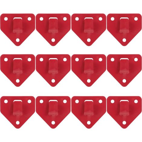 Support pour extincteur d'incendie de paroi triangulaire (1/5)