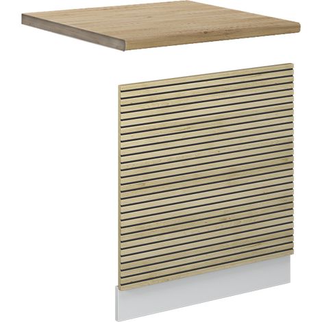 Façade Fame-Line, Panneau en chêne, 60cm , PT Chêne, Vicco (1/5)