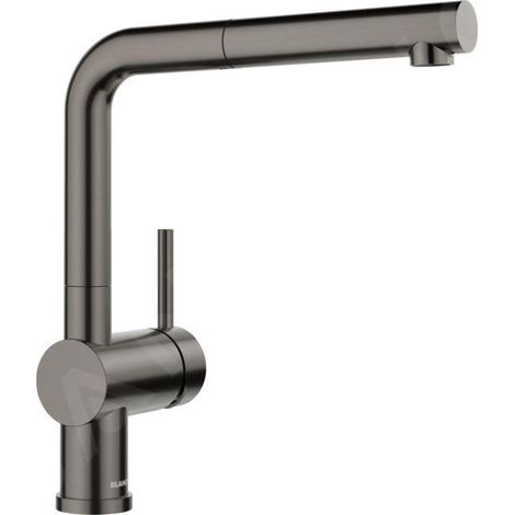 Blanco Linus S - Mitigeur d’évier avec bec extractible, acier foncé 527733 (1/2)