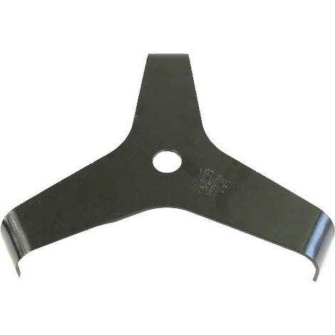 Lame débroussailleuse 3 dents 305mm – Épaisseur 3mm pour ronces et broussailles – Montage alésage 25,4mm – Usage avec débroussailleuses > 35cm³