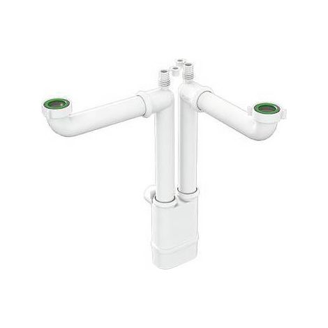 SIFONE SALVASPAZIO PER LAVELLI CUCINA GALILEO 2 Misura: 1"1/2 x Diam. 40 mm